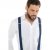 JP1880 Suspenders X-Shape Navy - Tutti i modelli - Taglie Forti Uomo 2XL-14XL