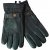 JP1880 Gloves Leather Warm Lining Black - Accessori - 