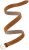 Ulla Popken Suede Thin Belt Brown - Cinture donna - 