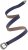 Ulla Popken Classic Belt Blue - Cinture donna - 