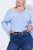 Ulla Popken Classic Belt Blue - Cinture donna - 