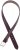 Ulla Popken Snake Embossed Belt Burgundy - Cinture donna - 