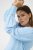Kaffe Curve Lizzy Maglione a maniche lunghe Blu - Pullover e cardigan - 