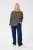 Kaffe Curve Mila Ami Blusa Nero/Turtledove - Camicie e tuniche - 