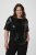 Kaffe Curve Mirana Sequin Blouse Black - Camicette - 