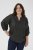 Kaffe Curve Luisa Blouse Black Deep - Camicette - 