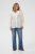 Kaffe Curve Lana Frill Blouse White - Camicette - 