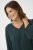 Kaffe Curve Pippi Blouse 3/4 Sleeve Magical Forest Green - Camicie e tuniche - 