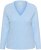 Kaffe Curve Jilanda V-Neck Pullover Blue - Pullover e cardigan - 