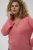 Kaffe Curve Jilanda V-Neck Pullover Red - Pullover e cardigan - 