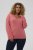 Kaffe Curve Jilanda V-Neck Pullover Red - Pullover e cardigan - 