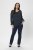 Kaffe Curve Ami Manica lunga Blusa Blu navy notte - T-shirt - 