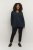 Kaffe Curve Ami Manica lunga Blusa Blu navy notte - T-shirt - 