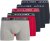 Jack & Jones Hector Solid Trunks 5-Pack Grey - Boxer - Boxer Uomo Taglie Forti
