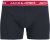 Jack & Jones Hector Solid Trunks 3-Pack Navy/Red/Grey - Boxer - Boxer Uomo Taglie Forti