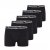 North Latitude 5-Pack Boxershorts Black - Boxer - Boxer Uomo Taglie Forti
