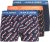 Jack & Jones Logo Trunks 3-Pack Navy Blazer - Intimo & costumi da bagno - Intimo Taglie Forti Uomo