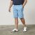North Latitude 61147 Short Chino Blu Medio - Shorts - Pantaloncini Uomo Taglie Forti