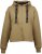 Nora Mikken GERTRUD Cropped Hoodie Camel - ABBIGLIAMENTO DA DONNA XS-XXL - 