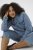 Kaffe Curve Vilana Denim Jacket Washed Blue - Giacche in denim - 