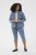 Kaffe Curve Vilana Denim Jacket Washed Blue - Giacche in denim - 