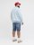 Jack & Jones Rick Original Regular Fit Shorts Blue - Shorts - Pantaloncini Uomo Taglie Forti