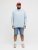 Jack & Jones Rick Original Regular Fit Shorts Blue - Shorts - Pantaloncini Uomo Taglie Forti