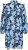 Kaffe Curve Sasja Abito Blue Snake Flower - Abiti - 