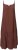 Kaffe Curve Emilia Dress Henna Brown - Vestiti maxi - 