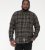 D555 Destin Checked Long Sleeve Shirt Black/Tan Check - Camicie a maniche lunghe - 