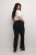 Kaffe Curve Jenna Leggings svasati Nero profondo - Jeans & Pantaloni Donna Taglie Comode – Plus Size - 