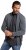 JP1880 Cardigan Knitted with Zipper Grey - Felpe & felpe con cappuccio - Felpe & Felpe con Cappuccio Uomo Taglie Forti