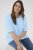 Kaffe Curve Minia Pullover Powder Blue Melange - Maglioni lavorati a maglia - 