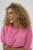 Kaffe Curve Minia Pullover Pink Power Melange - Maglioni lavorati a maglia - 
