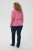 Kaffe Curve Minia Pullover Pink Power Melange - Maglioni lavorati a maglia - 