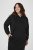 Kaffe Curve Annita Sweatshirt Black - Felpe con cappuccio - 