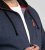 D555 Mansfield Hoodie with Zipper Navy - Felpe & felpe con cappuccio - Felpe & Felpe con Cappuccio Uomo Taglie Forti