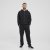 North Latitude Denim Hooded Full-Zip Sweatshirt Black TALL - TALL felpe - 