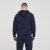 North Latitude Denim Hooded Full-Zip Sweatshirt Navy TALL - TALL felpe - 
