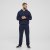 North Latitude Denim Hooded Full-Zip Sweatshirt Navy TALL - TALL felpe - 