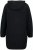 Ulla Popken Teddy Fleece Hooded Zip Neck Sweatshirt Black - Felpe & felpe con cappuccio - 