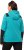 Ulla Popken Contrast Inserts Sweater Knit Hoodie Aquamarine - Felpe & felpe con cappuccio - 