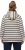 Ulla Popken Stripe Print Loungewear Hoodie Chalk - Felpe & felpe con cappuccio - Felpe, Hoodie e Maglieria Calda