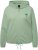 Ulla Popken Drawstring Hem Zip-Up Hoodie Light Green - Felpe & felpe con cappuccio - 