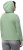 Ulla Popken Drawstring Hem Zip-Up Hoodie Light Green - Felpe & felpe con cappuccio - 
