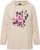 Ulla Popken REBEL LOVE Long Sleeve Graphic Hoodie Vanilla - Felpe & felpe con cappuccio - 