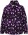 Ulla Popken Floral Print Drawstring Collar Hoodie Black - Felpe & felpe con cappuccio - 