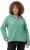 Ulla Popken Drawstring Hem Two-Tone Knit Hoodie Emerald Green - Felpe & felpe con cappuccio - 