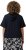Ulla Popken Short Sleeve Zip-Up Hoodie Navy - Felpe & felpe con cappuccio - 