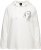 Ulla Popken Face Graphic Long Sleeve Hoodie Off-White - Felpe & felpe con cappuccio - 